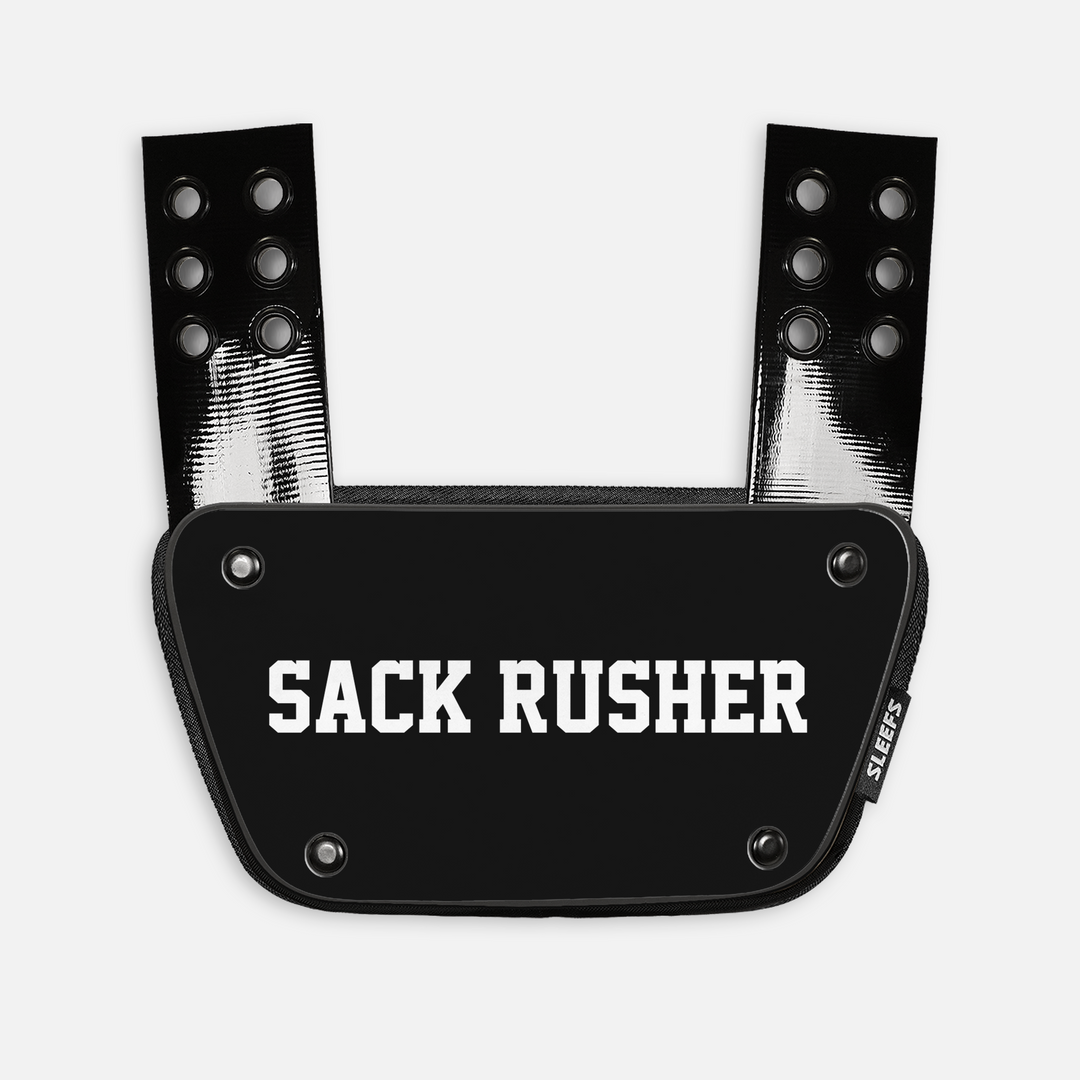 Sack Rusher Sticker for Backplate