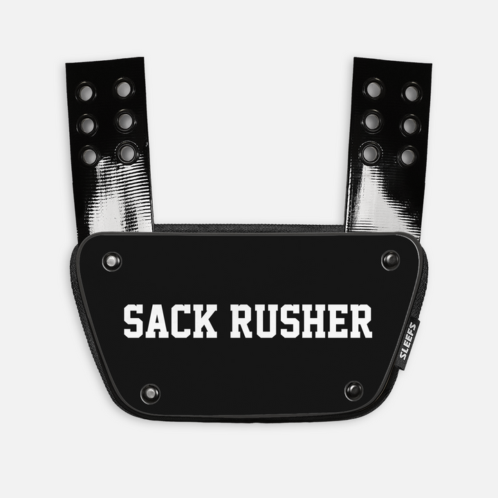 Sack Rusher Sticker for Backplate