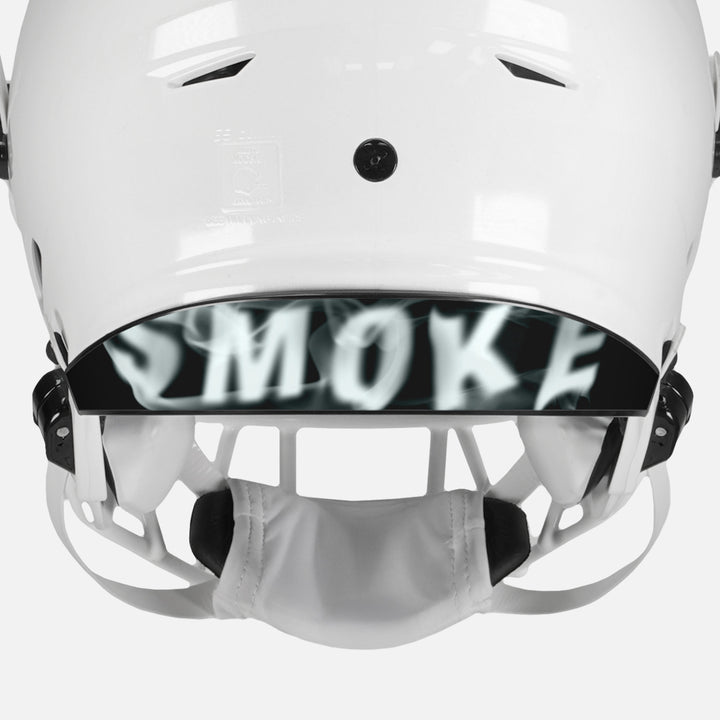 custom speedflex helmet bumpers Sleefs Smoke Riddell Speedflex Front and Back Bumper Sticker Kit