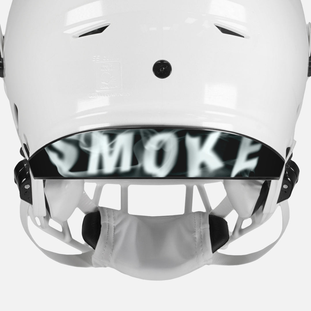 Smoke Riddell Speedflex Front and Back Bumper Sticker Kit