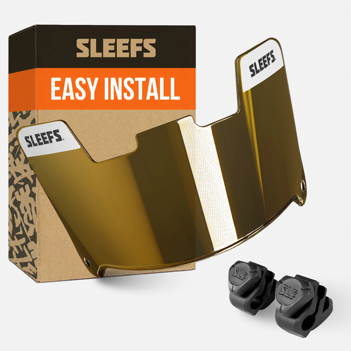 Smokey Gold Helmet Eye-Shield Color Tinted Visor