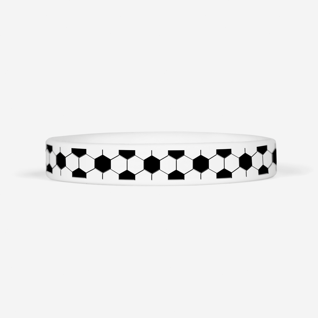 Soccer Balls Motivational Wristband