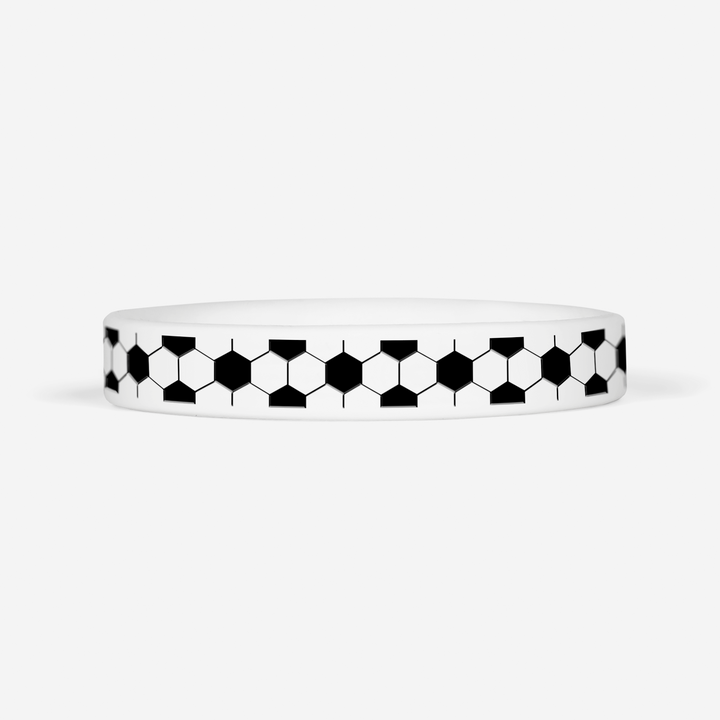 Soccer Balls Motivational Wristband