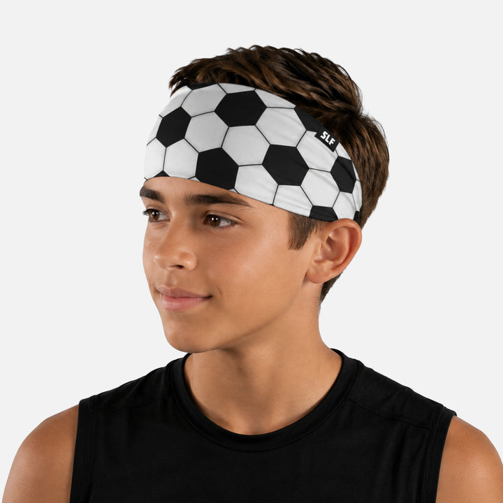 Soccer Pattern Headband