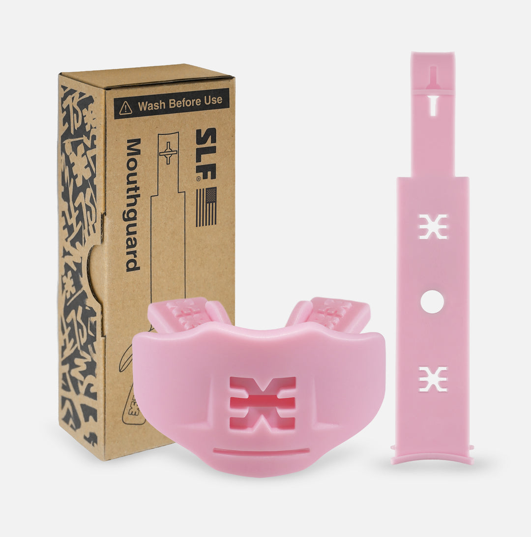 Soft Pink Soft Football Mouthguard 2.0