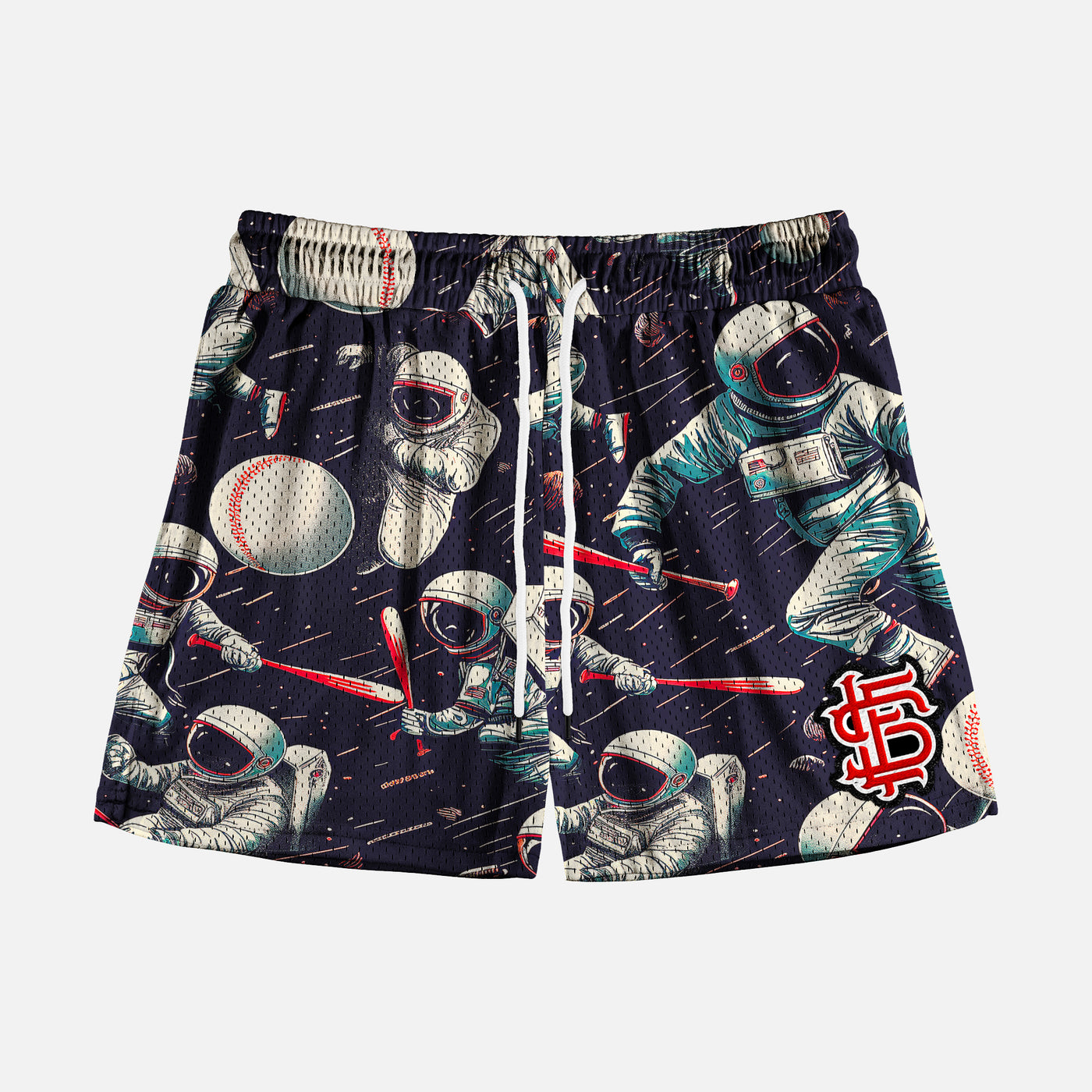 Space Baseball Shorts - 5"