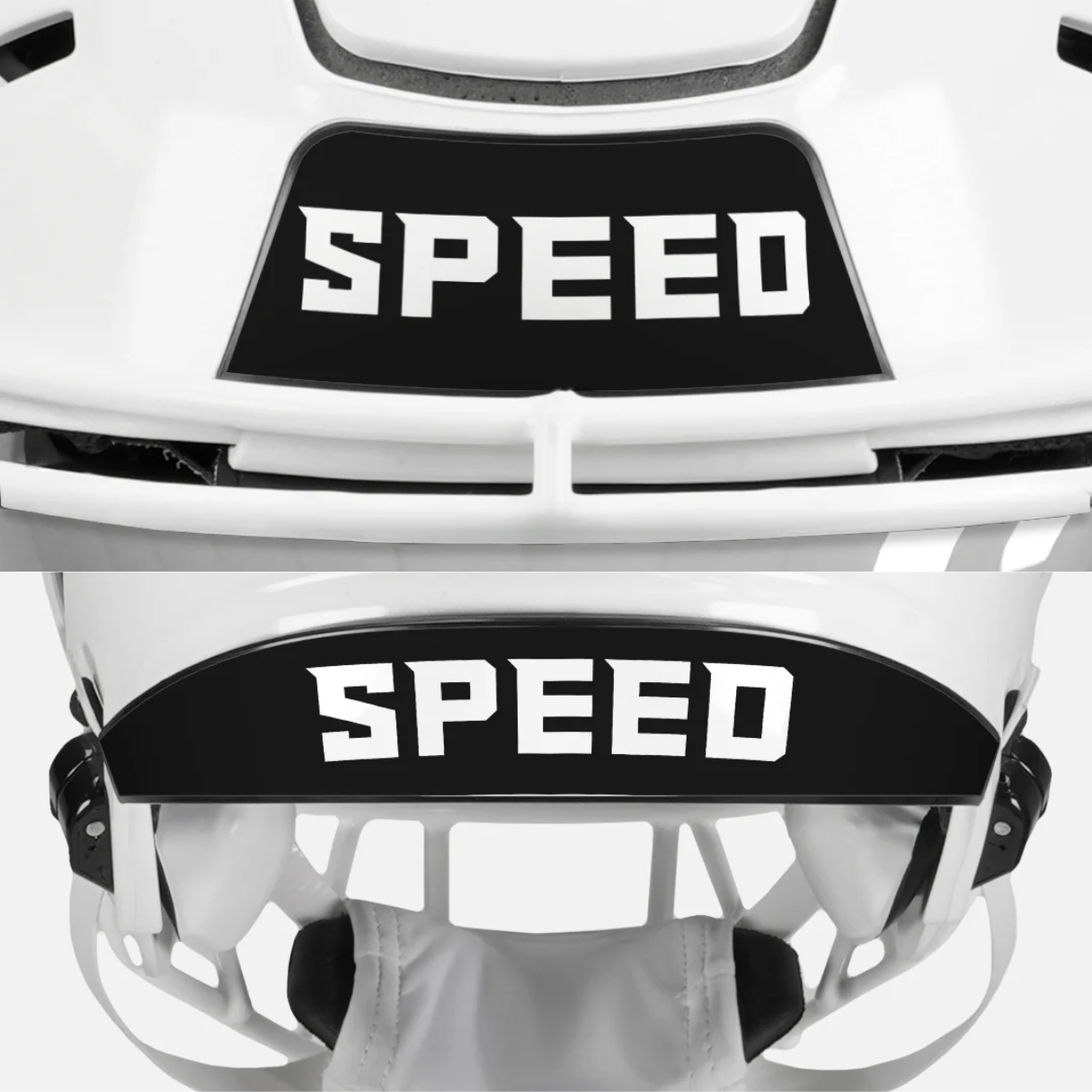 Sleefs Speed Riddell Speedflex Front and Back Bumper Sticker Kit