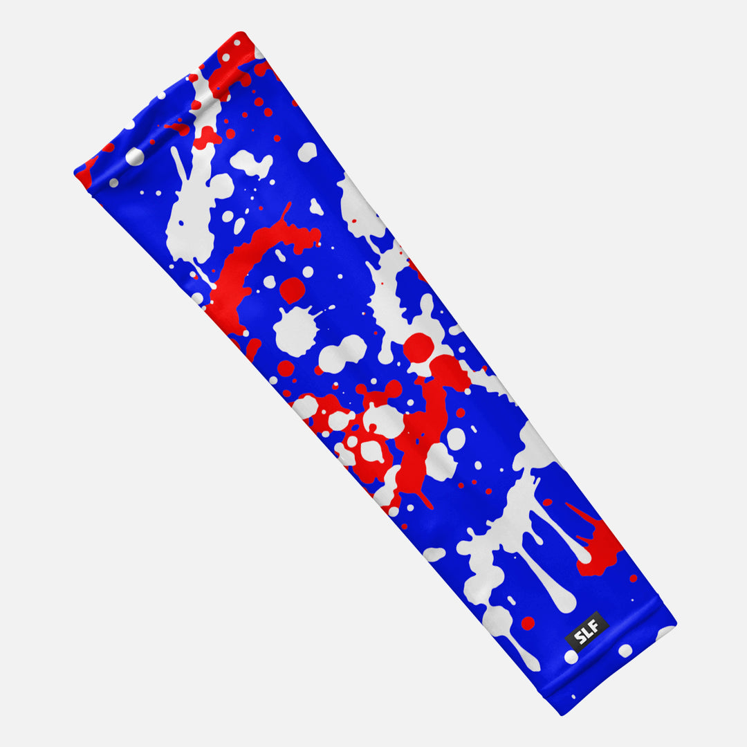 Splatter Blue Power Rush Arm Sleeve