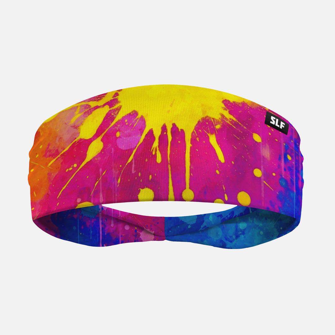 Splatter Colorful Surge Headband