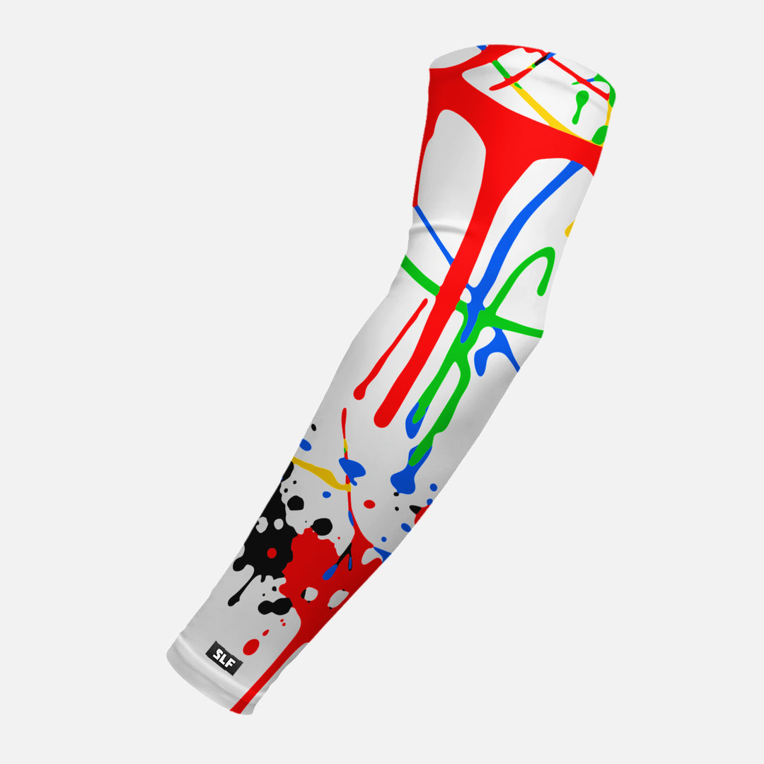 Splatter Crimson Flow Arm Sleeve