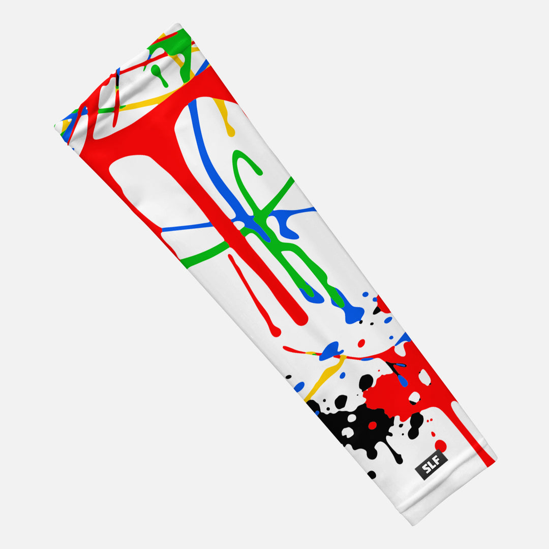 Splatter Crimson Flow Arm Sleeve