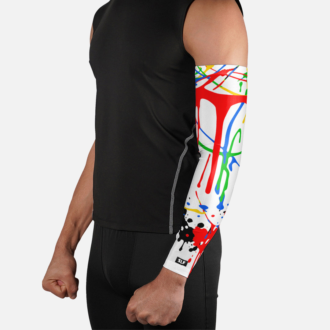 Splatter Crimson Flow Arm Sleeve