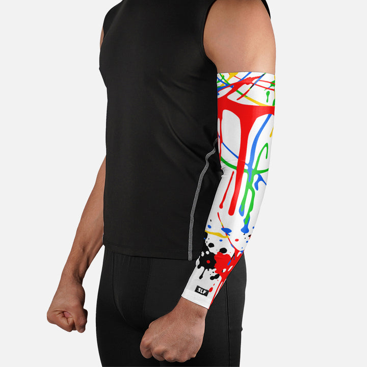 Splatter Crimson Flow Arm Sleeve