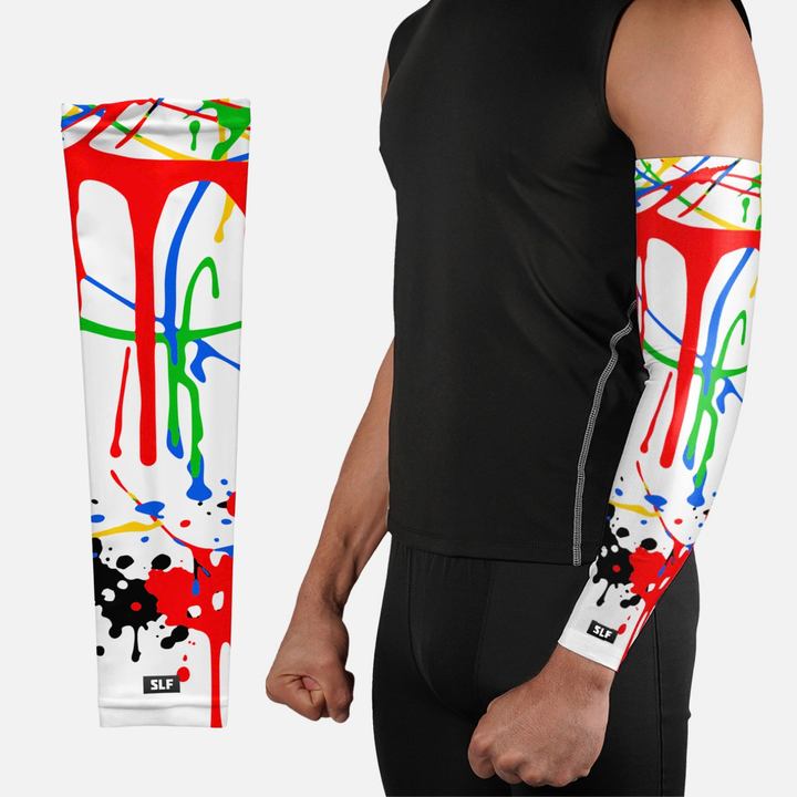 Splatter Crimson Flow Arm Sleeve