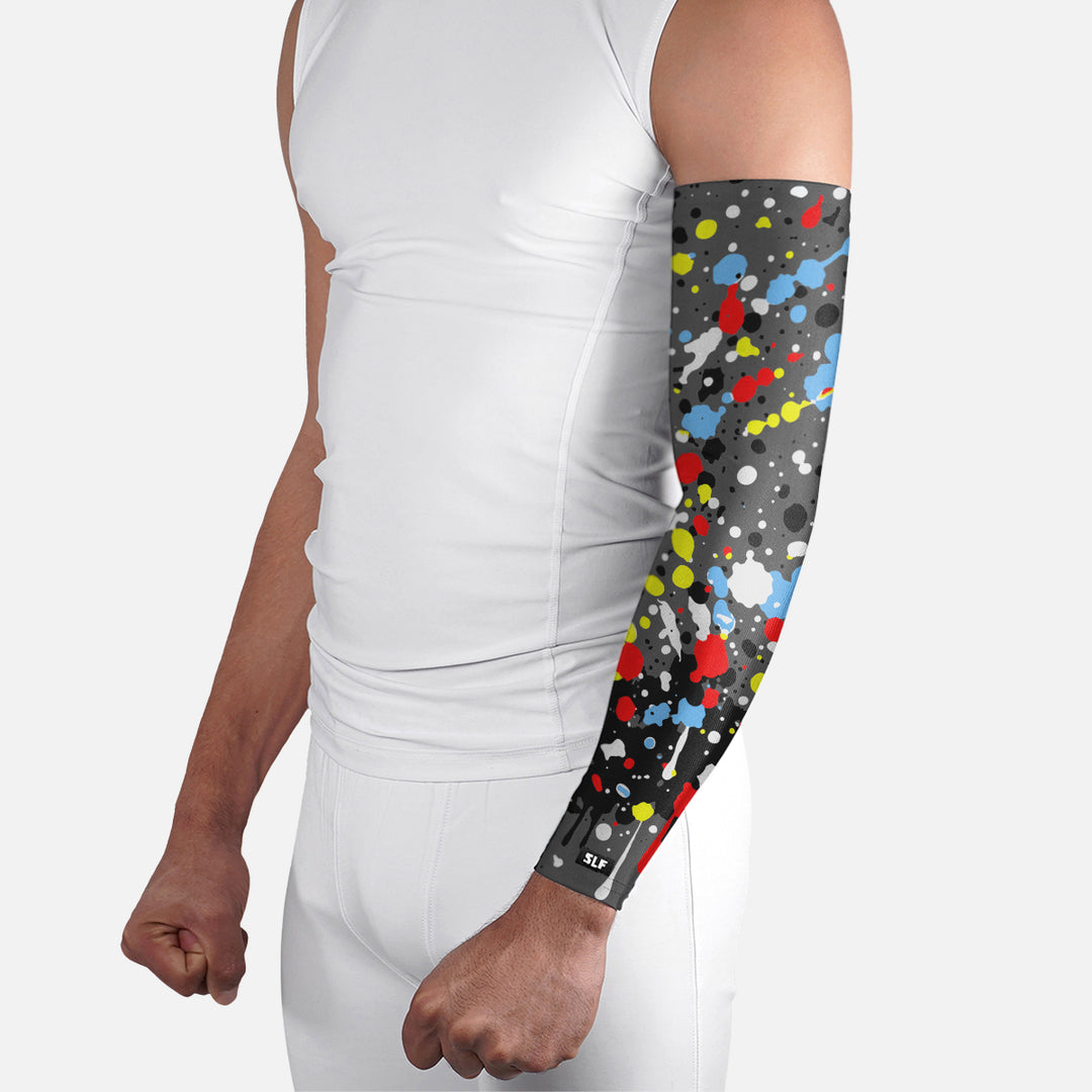 Splatter Gray Urban Pulse Arm Sleeve
