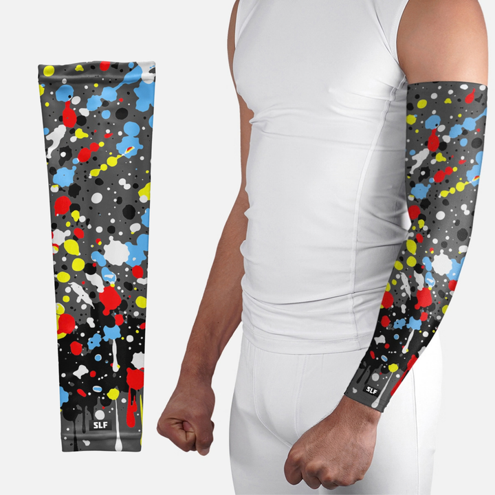 Splatter Gray Urban Pulse Arm Sleeve