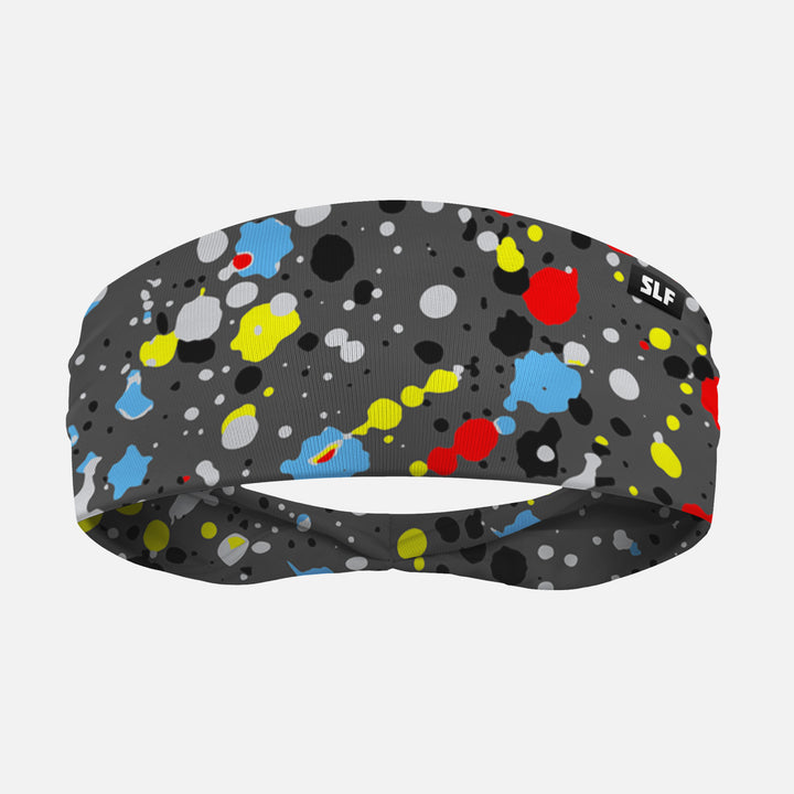Splatter Gray Urban Pulse Headband