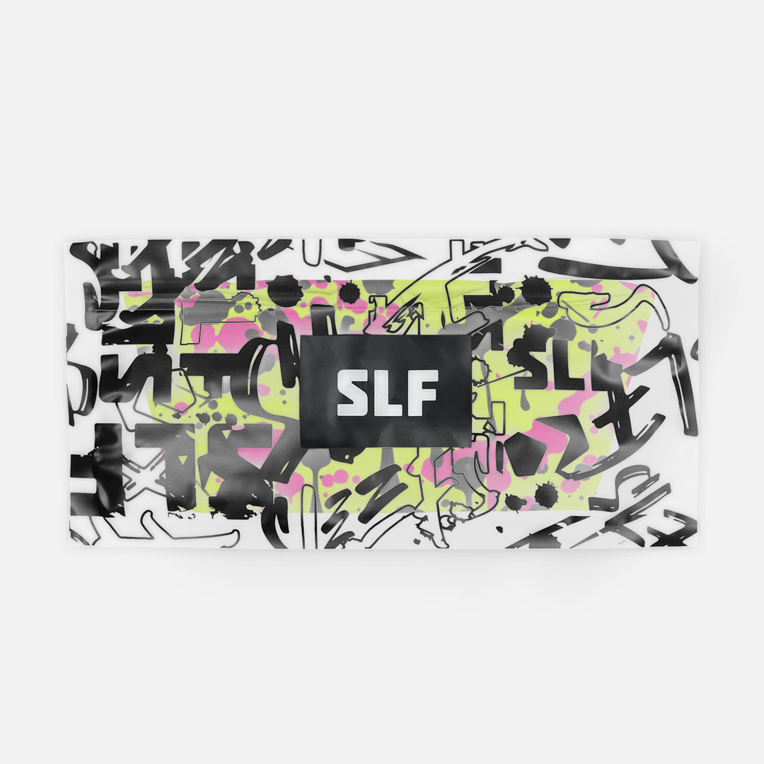 Splatter Green Neon Headband