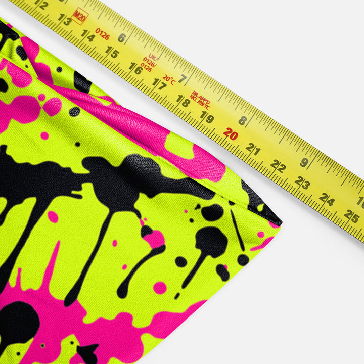 Splatter Green Neon Headband