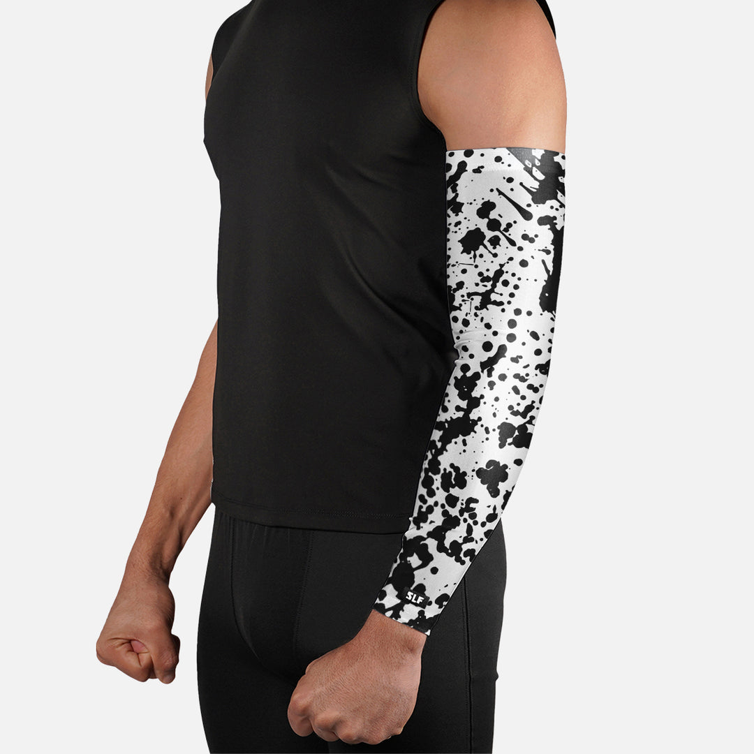 Splatter Monochrome Arm Sleeve