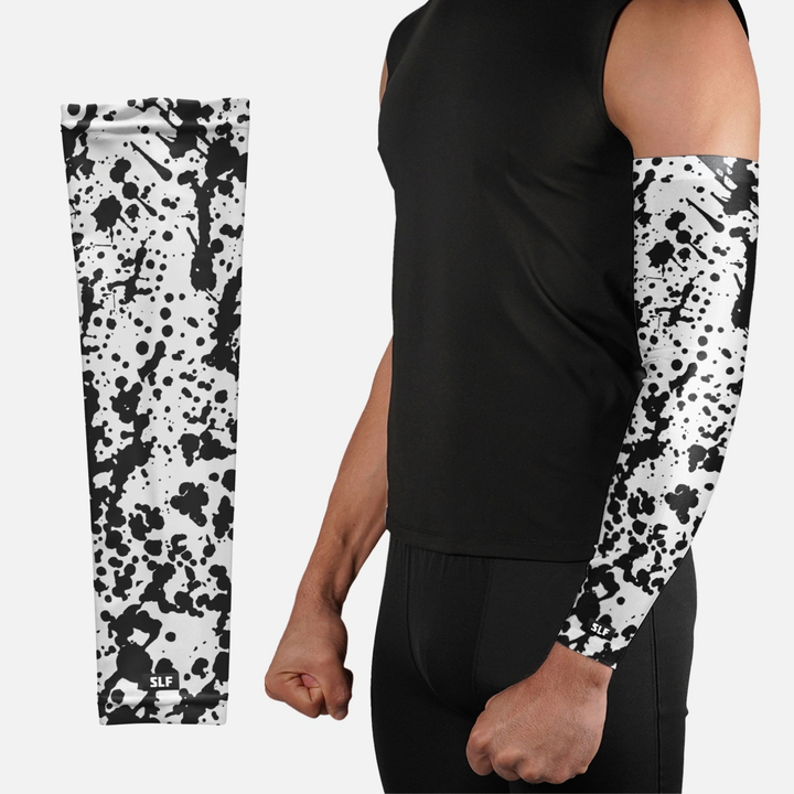 Splatter Monochrome Arm Sleeve