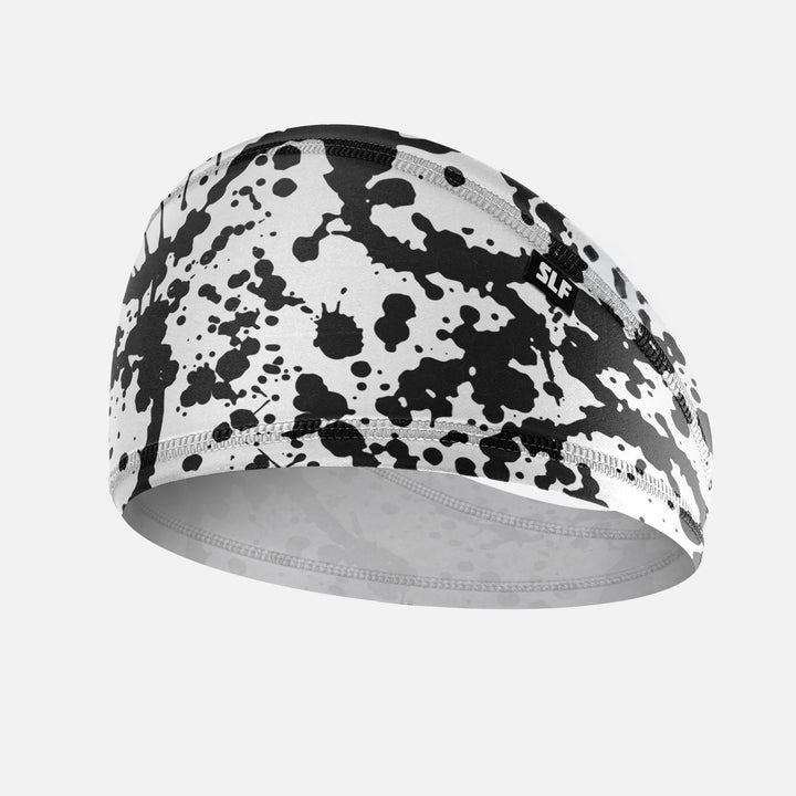 Splatter Monochrome Skull Wrap