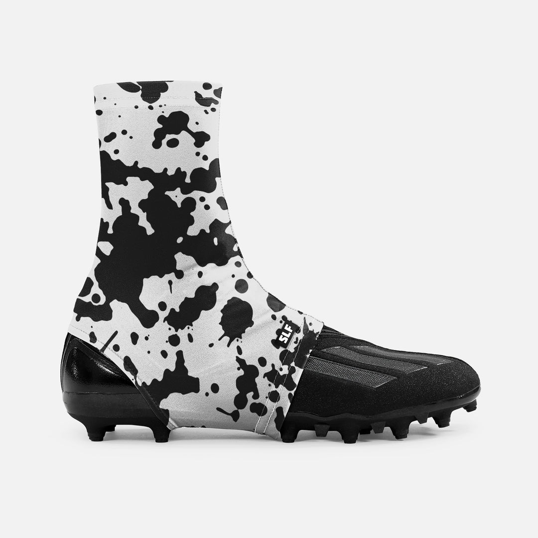 Splatter Monochrome Spats / Cleat Covers