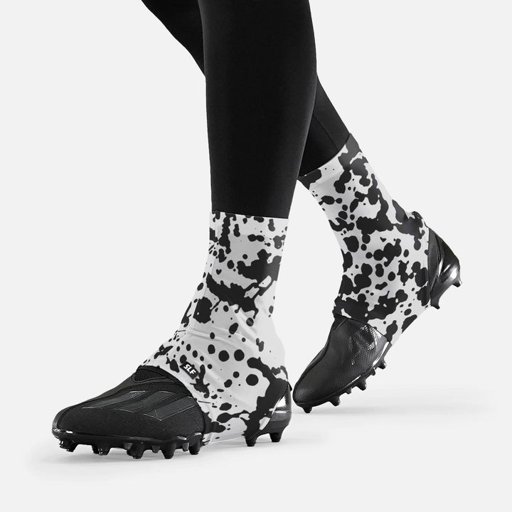 Splatter Monochrome Spats / Cleat Covers