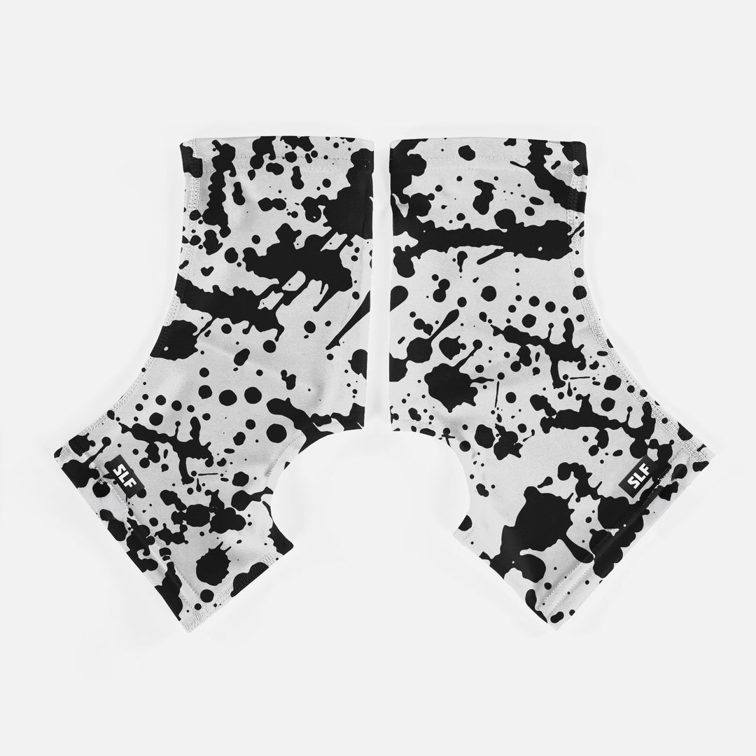 Splatter Monochrome Spats / Cleat Covers