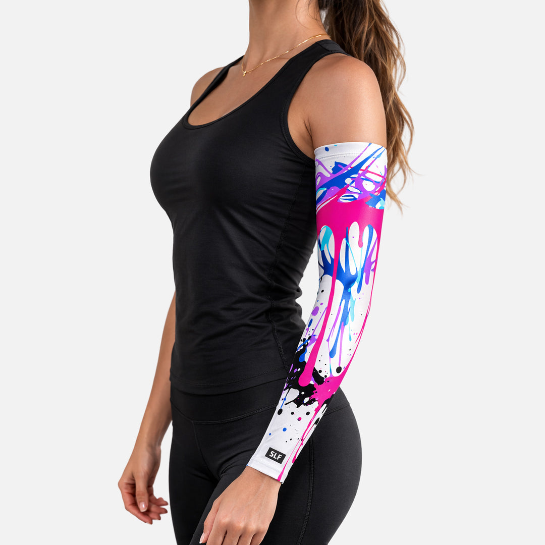 Splatter Pink Surge Arm Sleeve