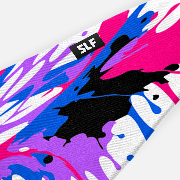 Splatter Pink Surge Headband