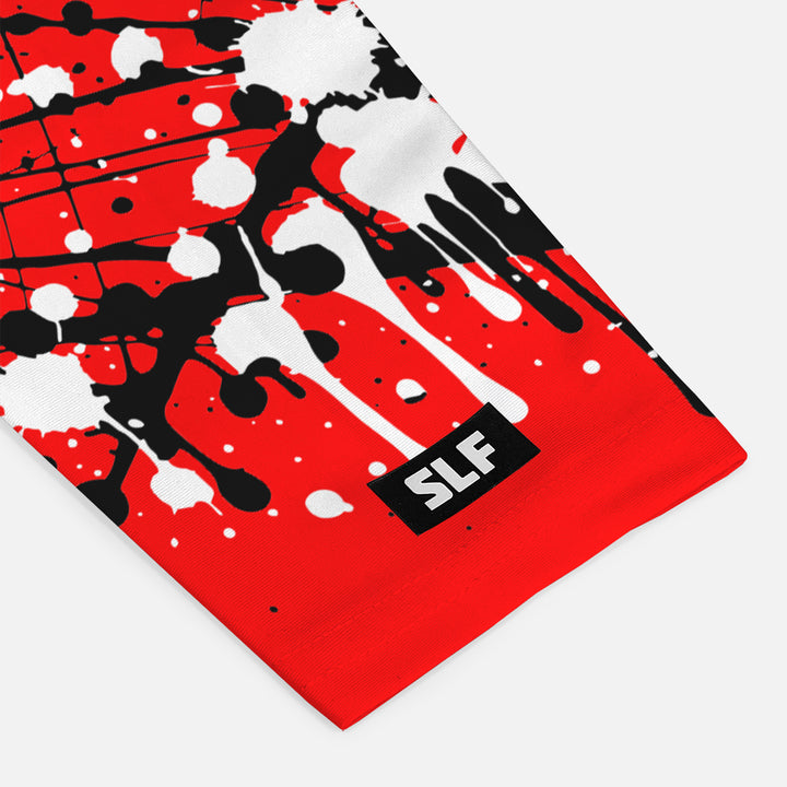 Splatter Red Impact Arm Sleeve