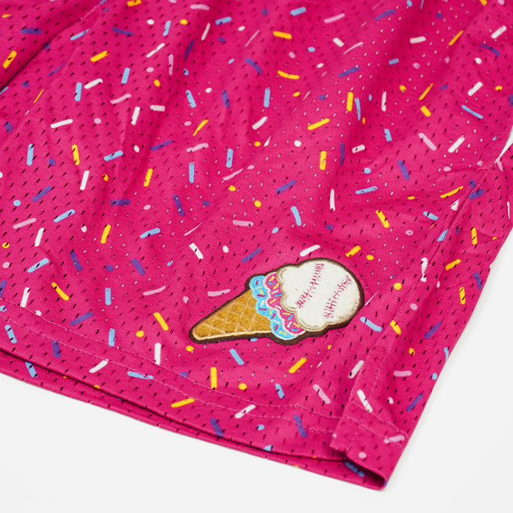 Sprinkle Blast Magenta Kids Shorts - 5"