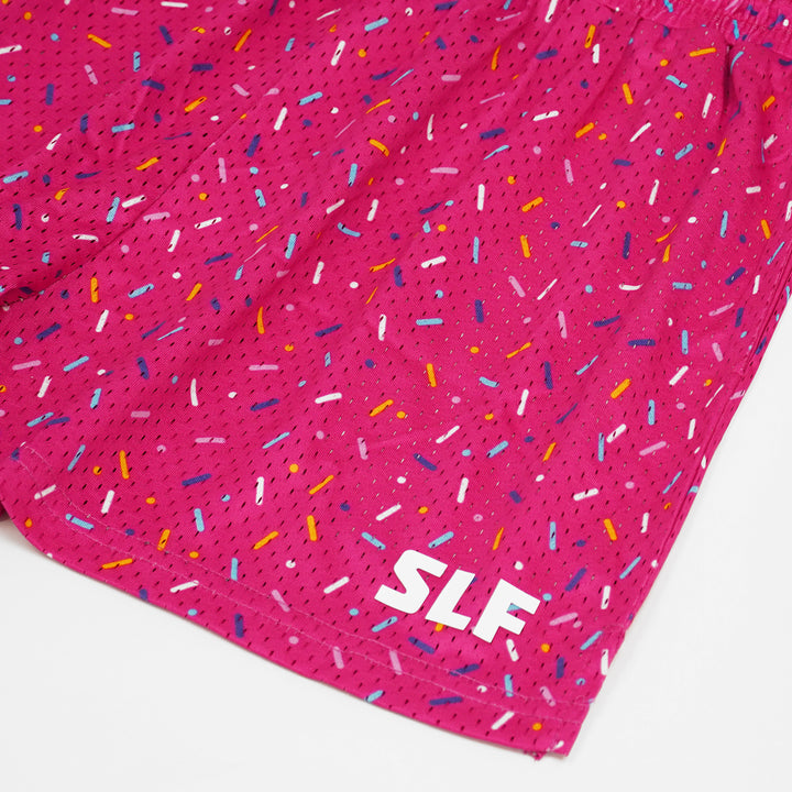 Sprinkle Blast Magenta Shorts - 5"