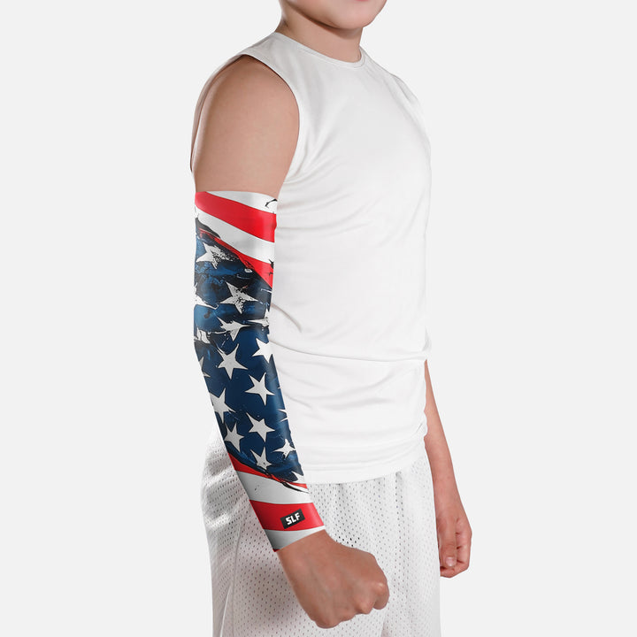 Star-Spangled Rift Kids Arm Sleeve