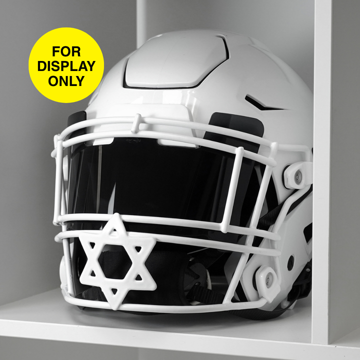 Star of David Football Facemask for Riddell SpeedFlex