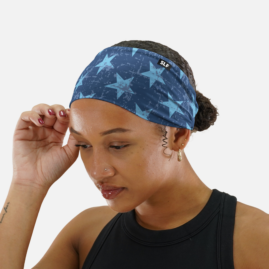 Stars Azure Headband