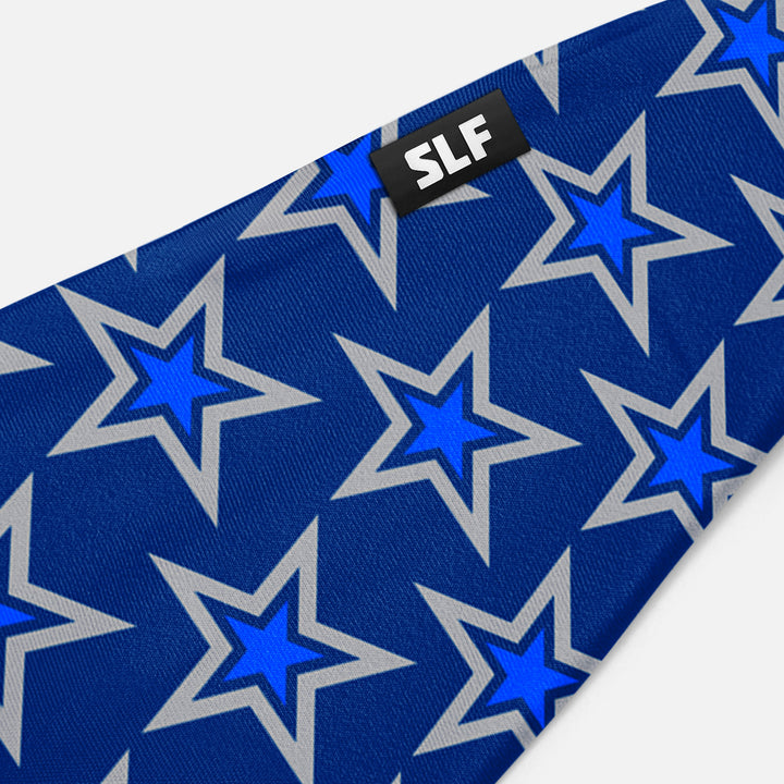 Stars Pattern Blue Headband
