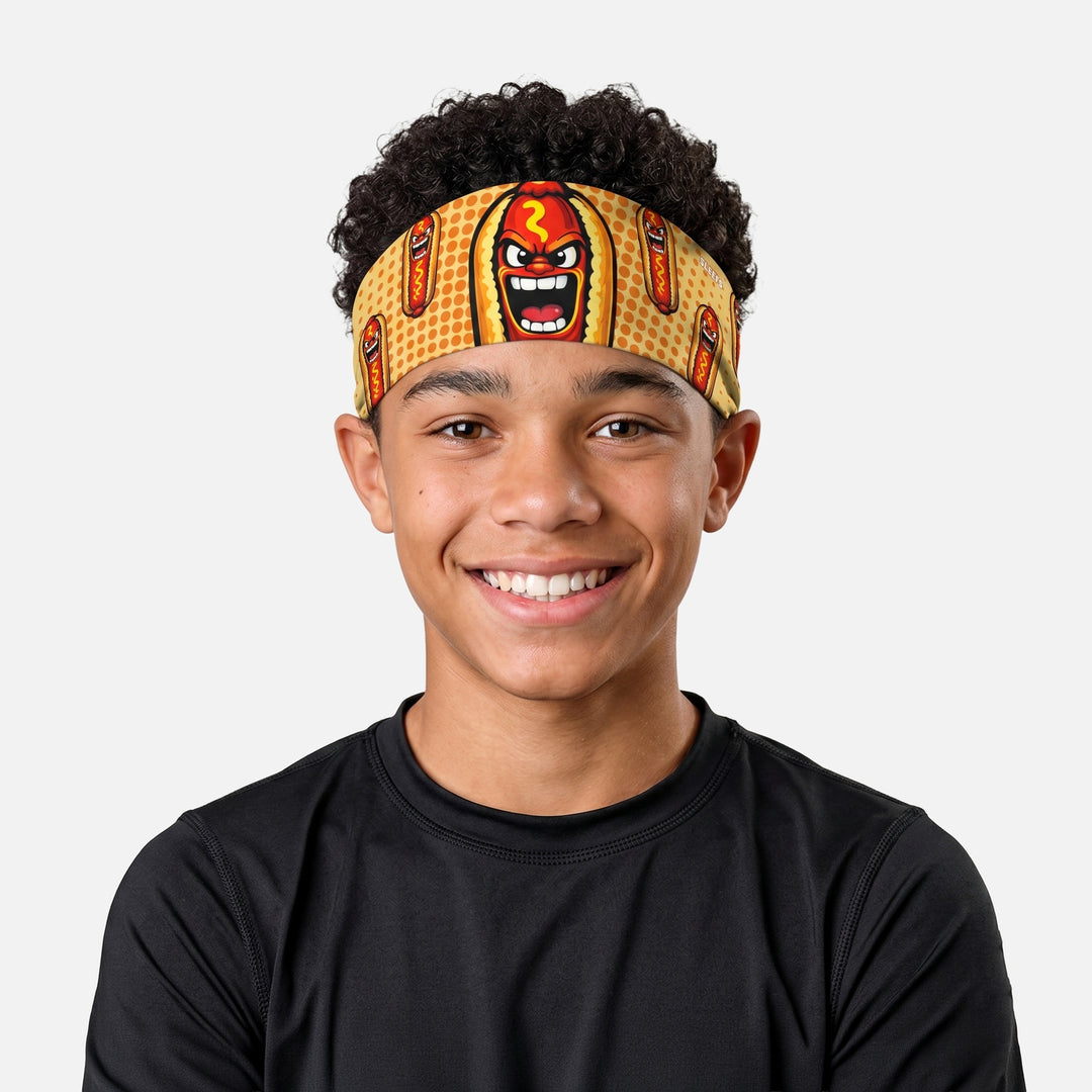 Sunny Gold Hot Dog Kids Headband