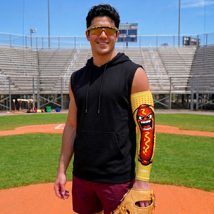 Sunny Gold Hot Dog Arm Sleeve