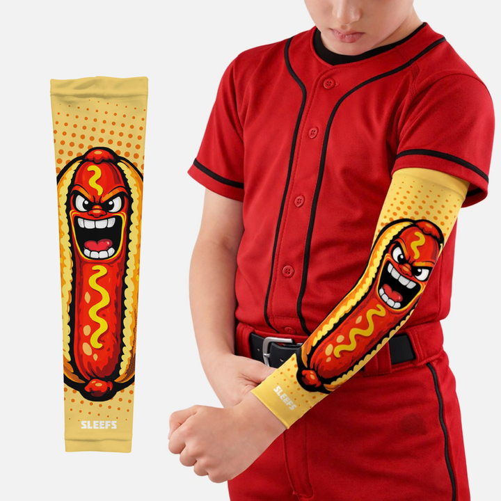 Sunny Gold Hot Dog Kids Arm Sleeve