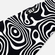 Swirl Black White Headband