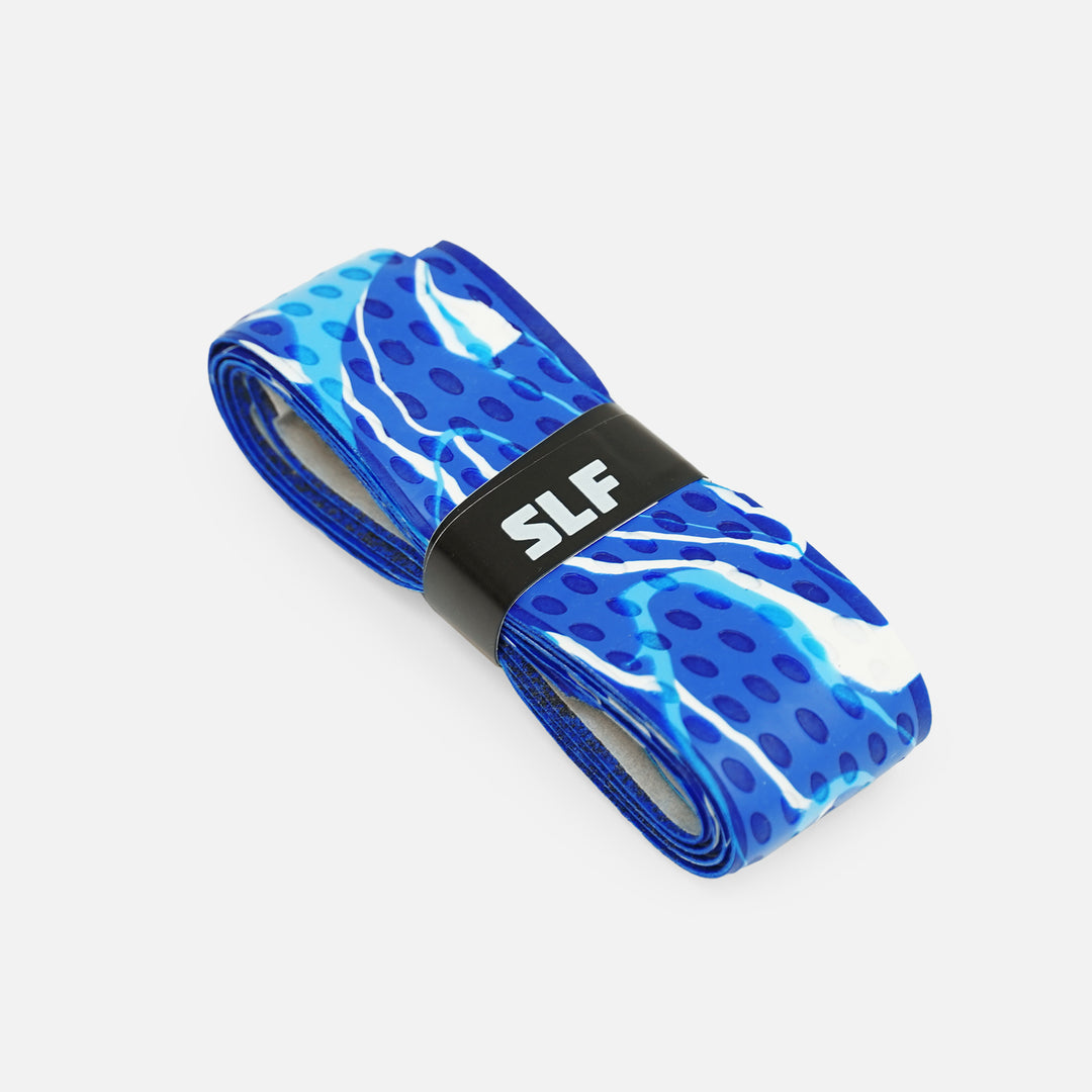 Swirl Blue Camo Bat Grip