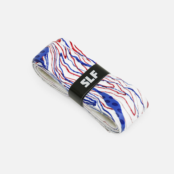 Swirl White Camo Bat Grip