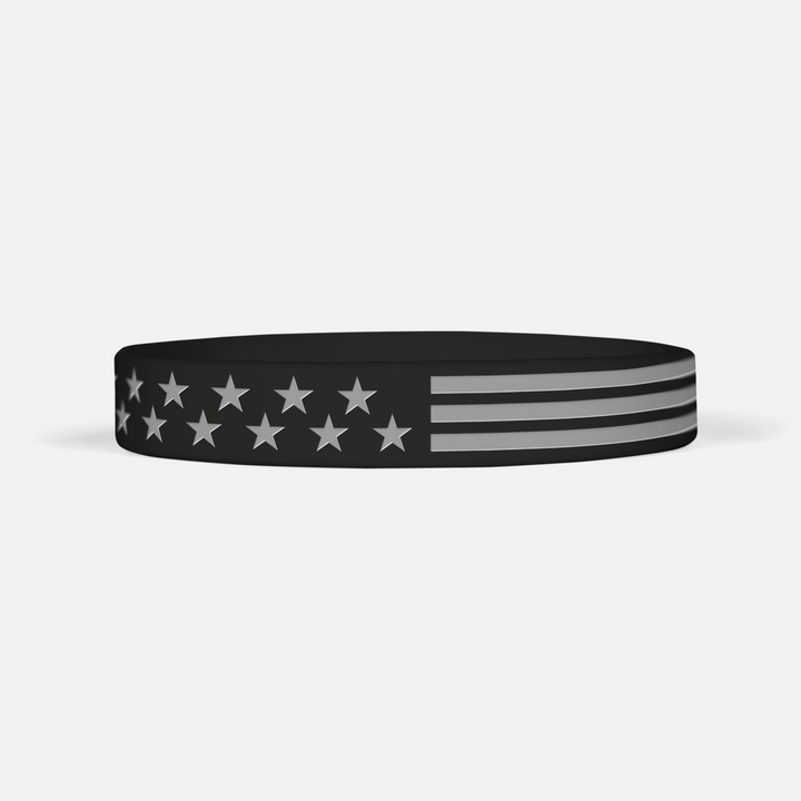 Tactical USA Flag Motivational Wristband