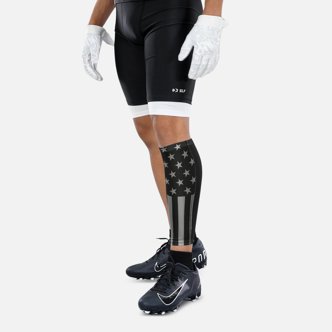 Tactical USA Flag Pro Calf Sleeve (Single)