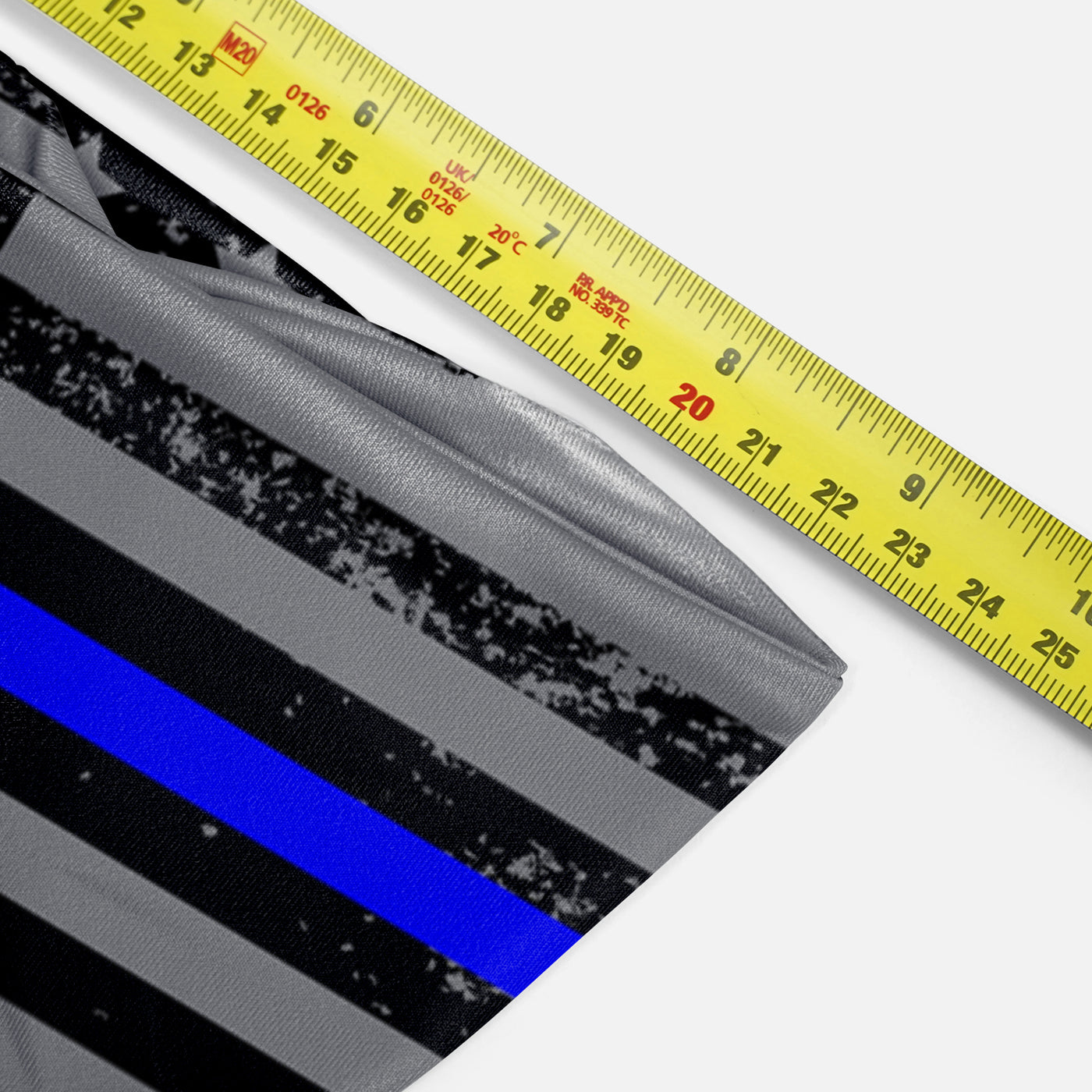 Tactical Thin Blue Line USA Flag Headband
