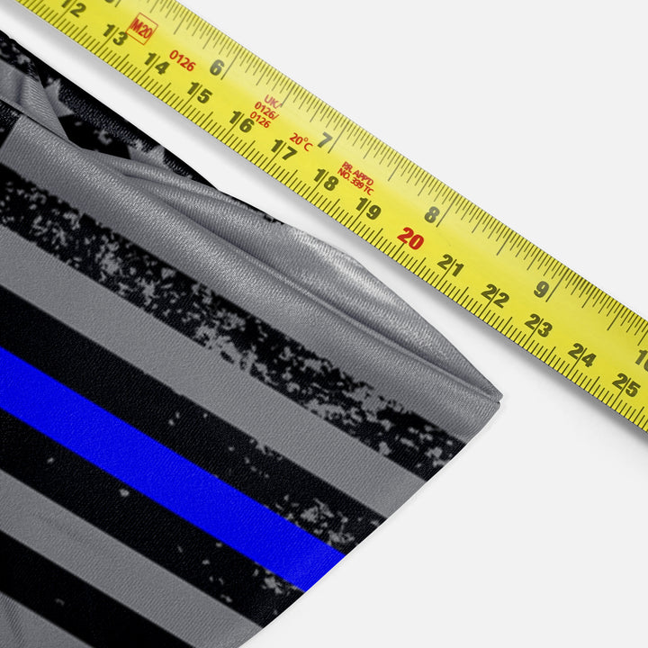 Tactical Thin Blue Line USA Flag Headband