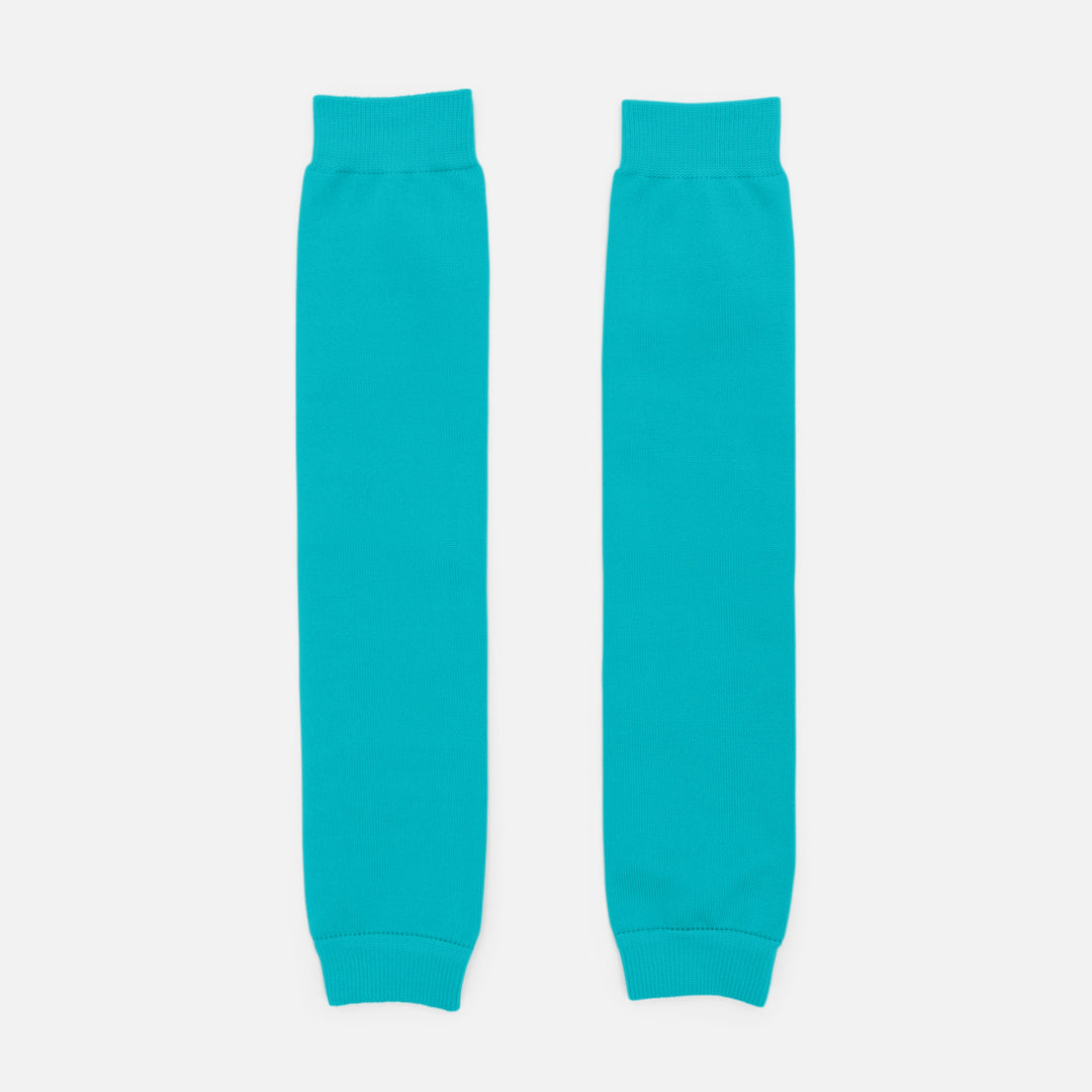 Teal Scrunchie Leg Sleeves