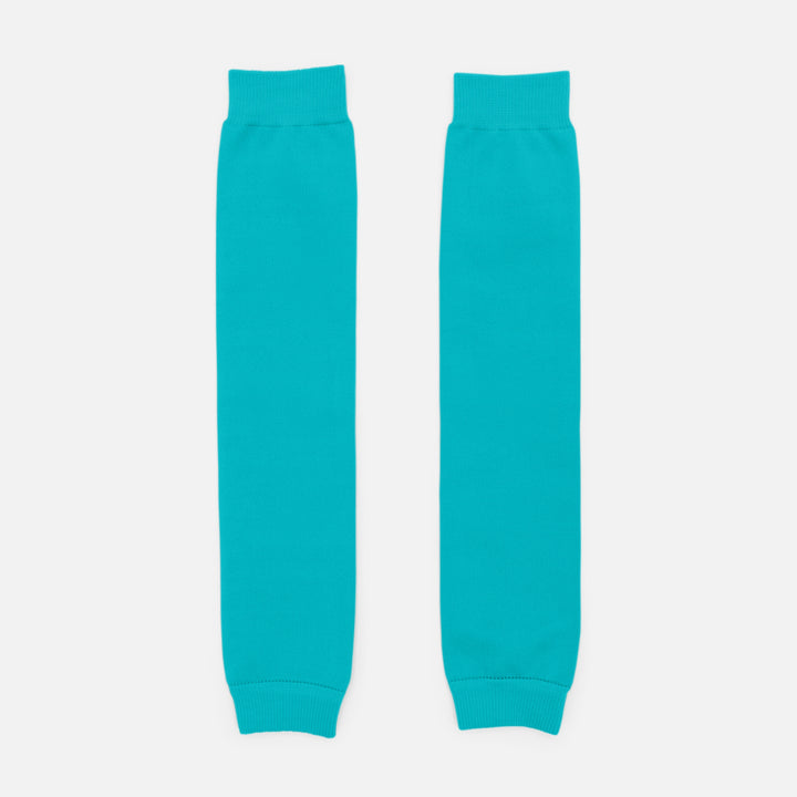 Teal Scrunchie Leg Sleeves